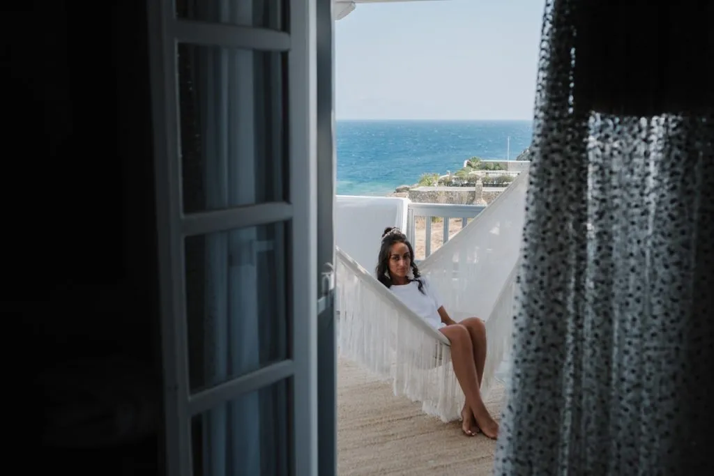 mykonos wedding photographer scorpios bay