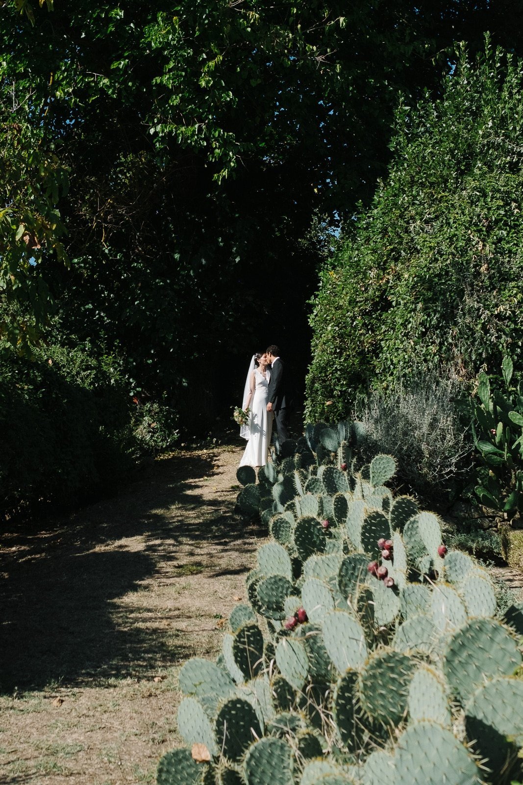 Garden path at Locanda Casanuova