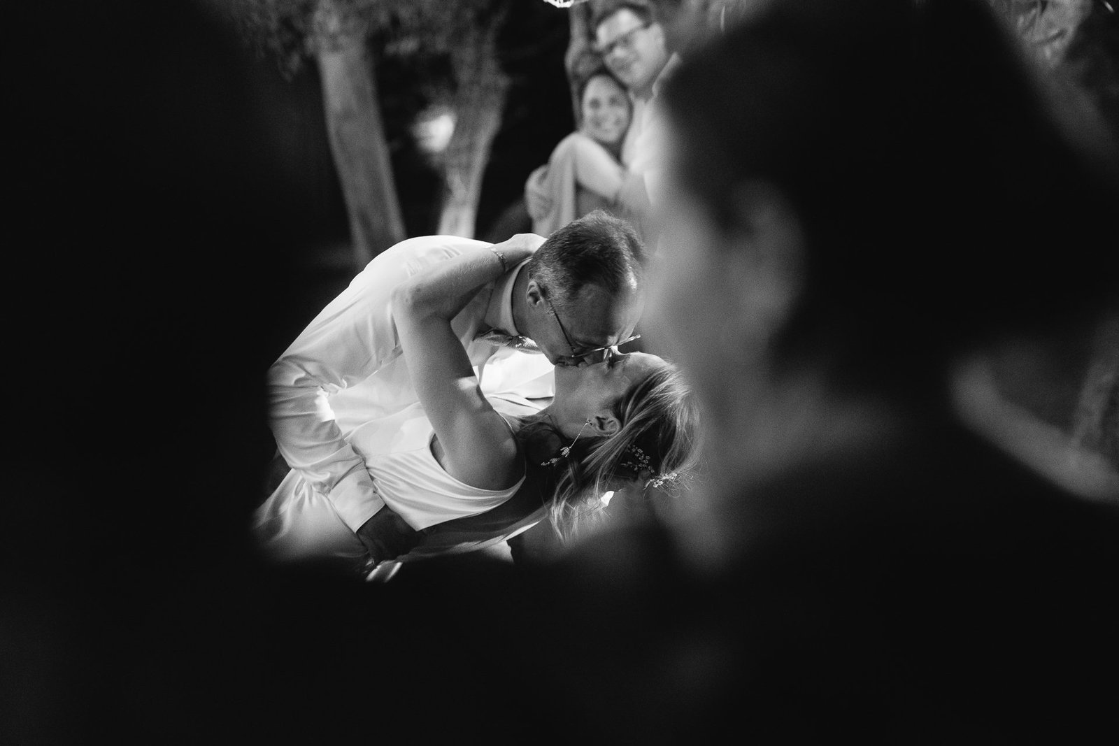 First dance, black and white